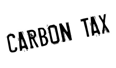 Carbon Tax rubber stamp. Grunge design with dust scratches. Effects can be easily removed for a clean, crisp look. Color is easily changed.
