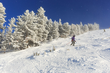 Skiing with the stars in the Canadian Rockies