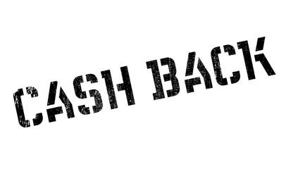Cash Back rubber stamp. Grunge design with dust scratches. Effects can be easily removed for a clean, crisp look. Color is easily changed.