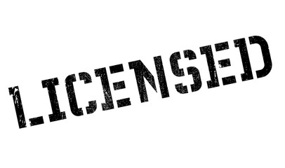 Licensed rubber stamp