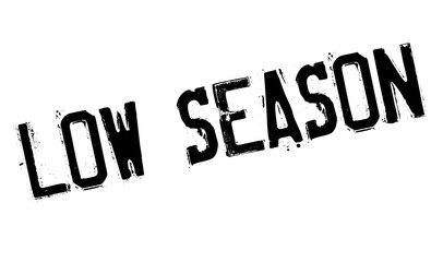 Low Season rubber stamp