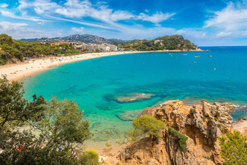 Obraz premium Plaże w Lloret de Mar