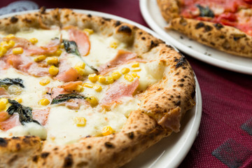 Fresh baked pizza