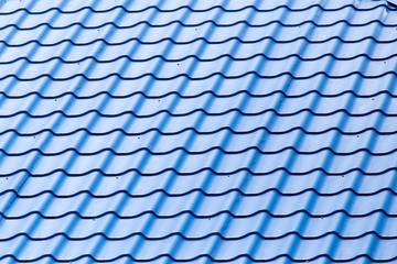 metal roof as background