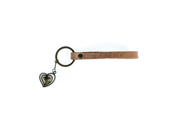 Keychain isolated on white