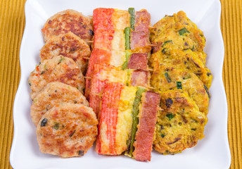 Korea pancake ( jeon ) - korean food