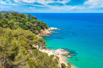 Naklejka premium Costa Brava beach, ..Catalonia, Spain