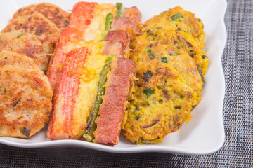 Korea pancake ( jeon ) - korean food