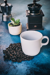 Coffee vintage tone, love morning with my coffee