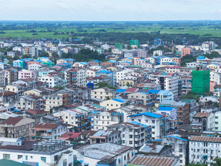 Yangon, the capital of Myanmar