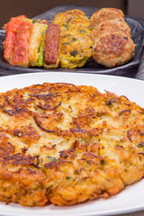 Korea pancake ( jeon ) - korean food