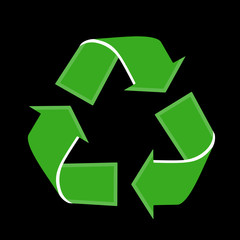 Recycling Logo als Vektorgrafik
