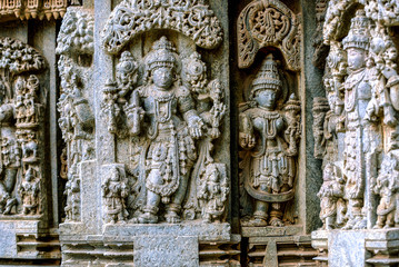 Fototapeta na wymiar Somanatha pur temple, India