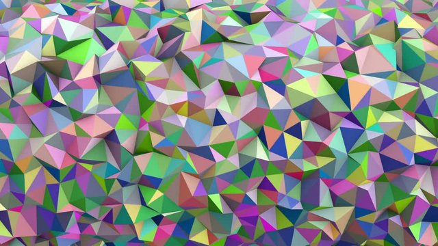Abstract Low poly loop background Full HD