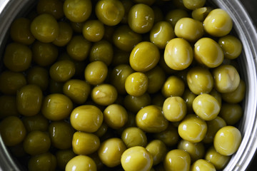 marinated green peas