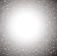 abstract black polygons background