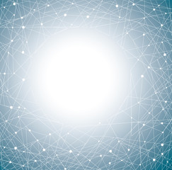 abstract black polygons background