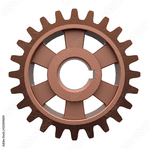 "3D model of gear transmission element" Stock photo and royaltyfree