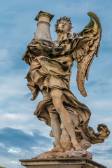 Obraz premium Angel by Bernini at the Castel Sant'Angelo