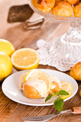 Lemon Profiteroles. 