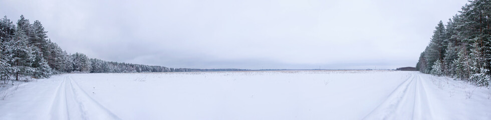 winter panorama