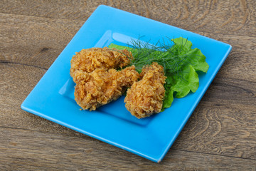 Crispy chicken wings
