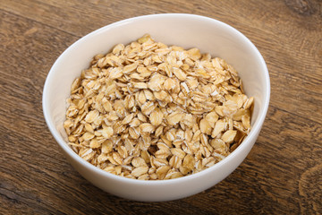 Raw oatmeal