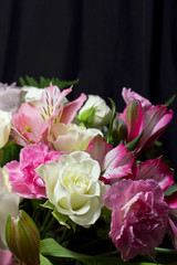  flowers greeting card