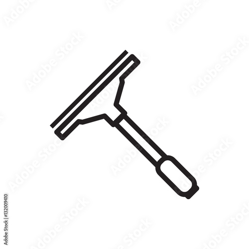 "window squeegee icon illustration" Imágenes de archivo y vectores