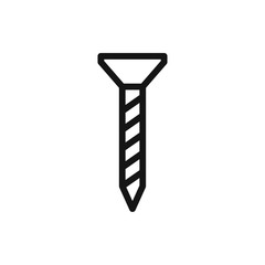 screw icon illustration