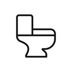 toilet icon illustration
