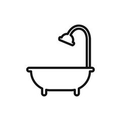 shower icon illustration