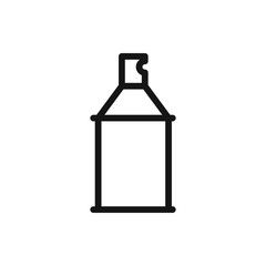 spray paint icon illustration
