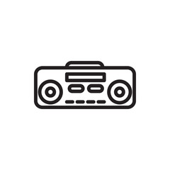 record player icon illustration