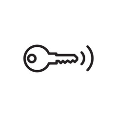 key icon vector