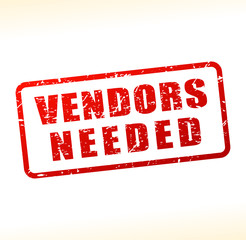 vendors needed text buffered