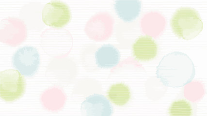 abstract pastel watercolor drop vector art background