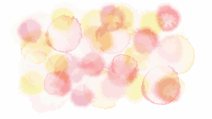 peach tone color vector background look like watercolor drop style