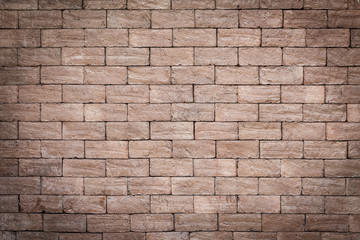 Brick wall texture, brick wall background for interior or exterior design with copy space for text or image.