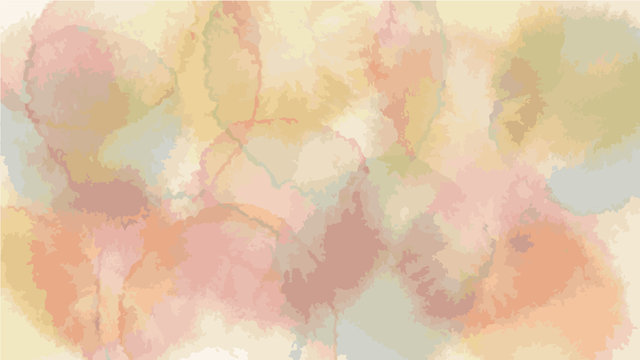 autumn abstract vector art  background, look like watercolor drop style