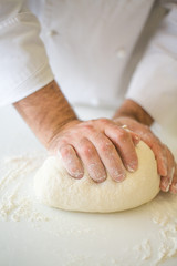 Fototapeta premium Making handmade bread