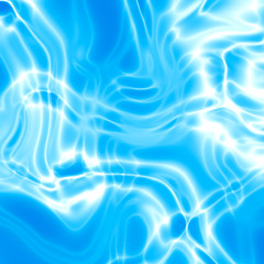 Fototapeta na wymiar High energy plasma field, blue weave, abstract background, digital illustration art work.