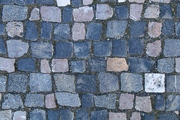 Texture of old stones and boulders