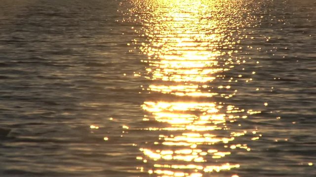 Tramonto sul lago di Bracciano, Italia