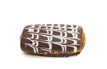 buns with chocolate glaze