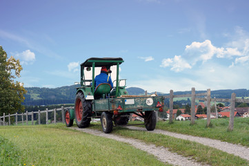 Fototapeta premium Idylle im Allgäu