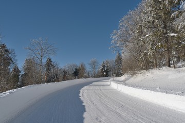 Station de ski du Ballon d'Alsace neige 