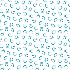 Abstract geometric blue deco art memphis fashion circle pattern