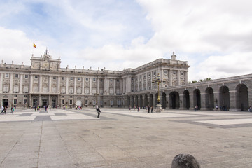 Obraz premium Il palazzo reale di Madrid - Spagna