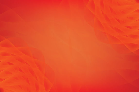 Modern orange abstract Underwater Pattern background